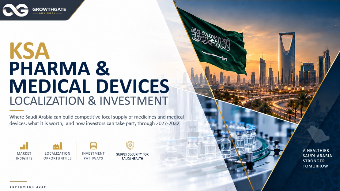 KSA PHARMA & MEDICAL DEVICES LOCALIZATION AND INVETSMENT : through 2027-2032 cover